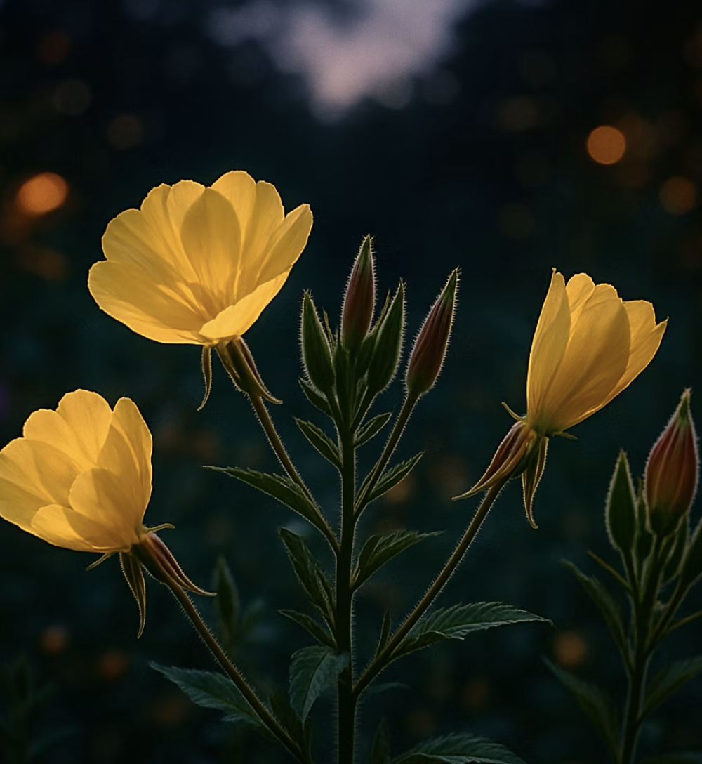 밤에만 열리는 신비로운 꽃의 향연