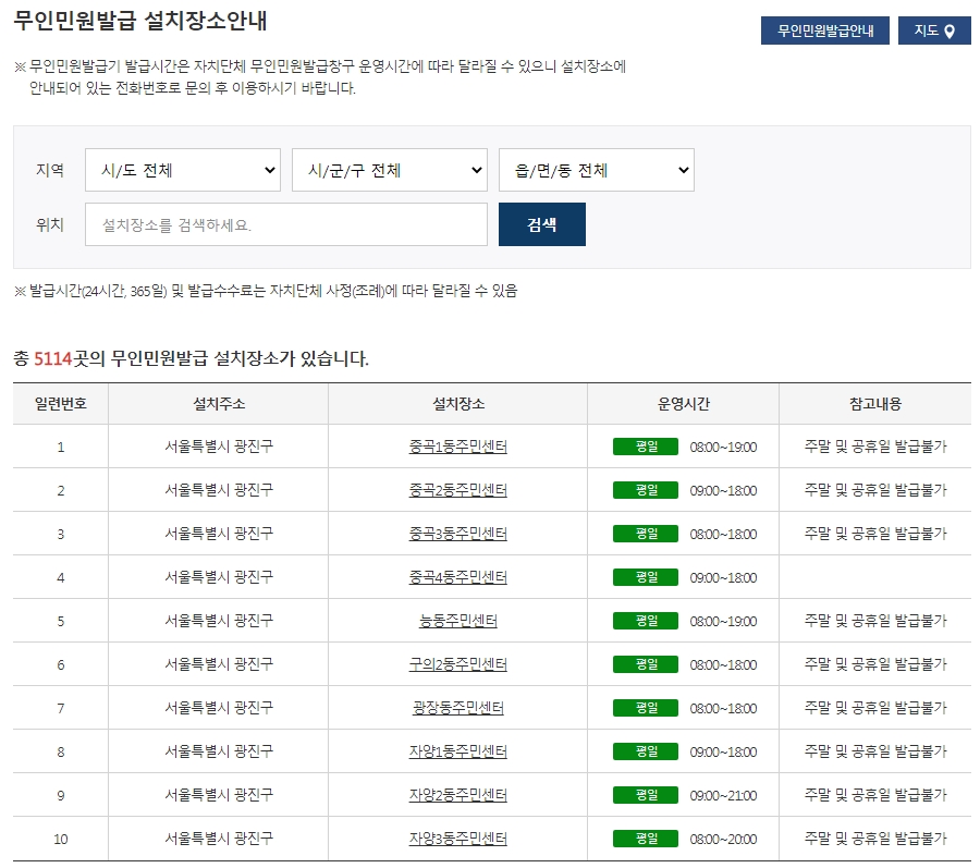 설치장소
