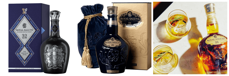 로얄 살루트 사진 3개