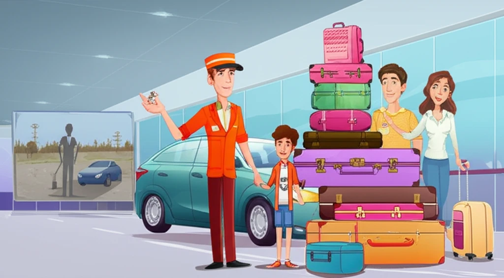 김포공항 장기 주차 시 유용한 화물청..