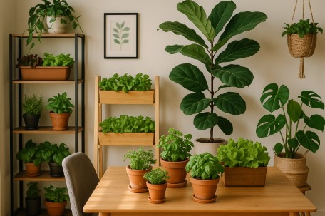 플랜테리어 텃밭 사진