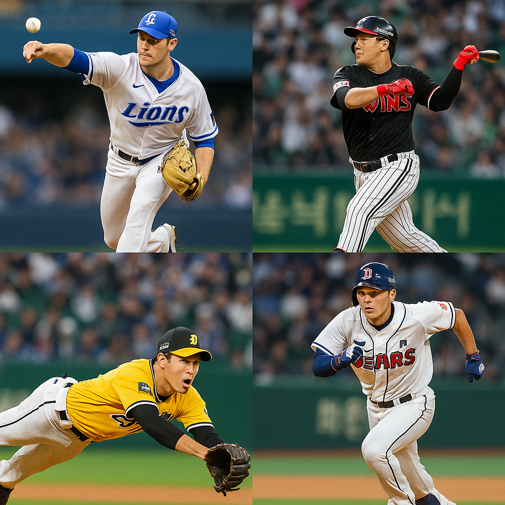 "내일도 전국에서 야구 열전 계속!"