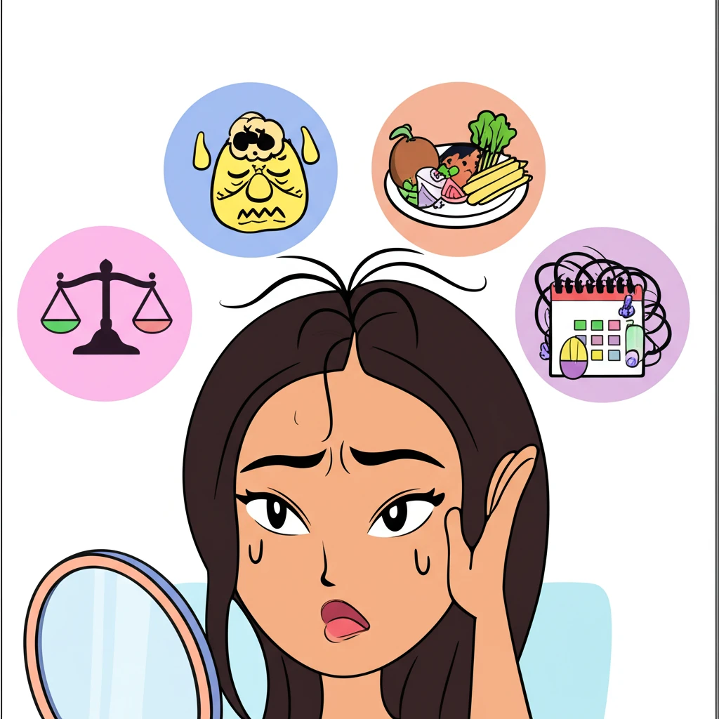 여성 정수리 탈모, 초기 대응이 중요..