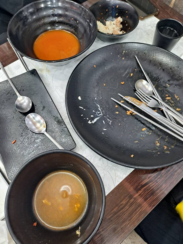 김밥나라 메뉴 클리어