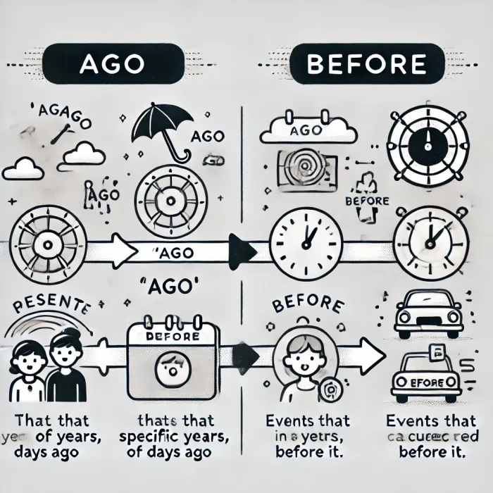 Ago와 Before의 차이점