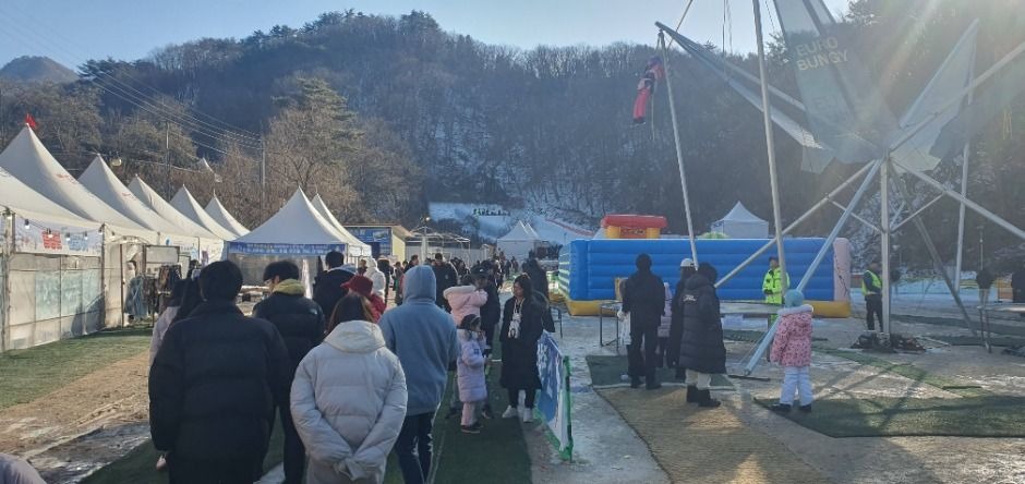 포천 백운계곡 동장군축제