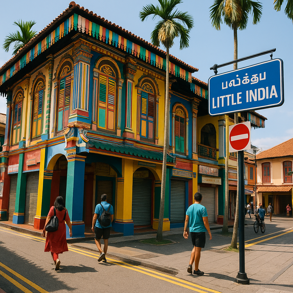 싱가포르 리틀인디아 관광 명소 사진
