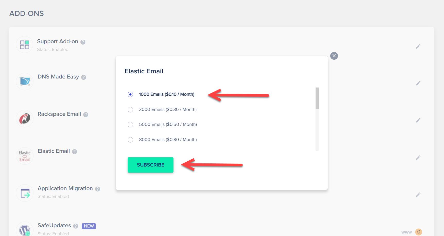클라우드웨이즈: SMTP 이메일 전송 활성화(feat. Elastic Email 애드온)