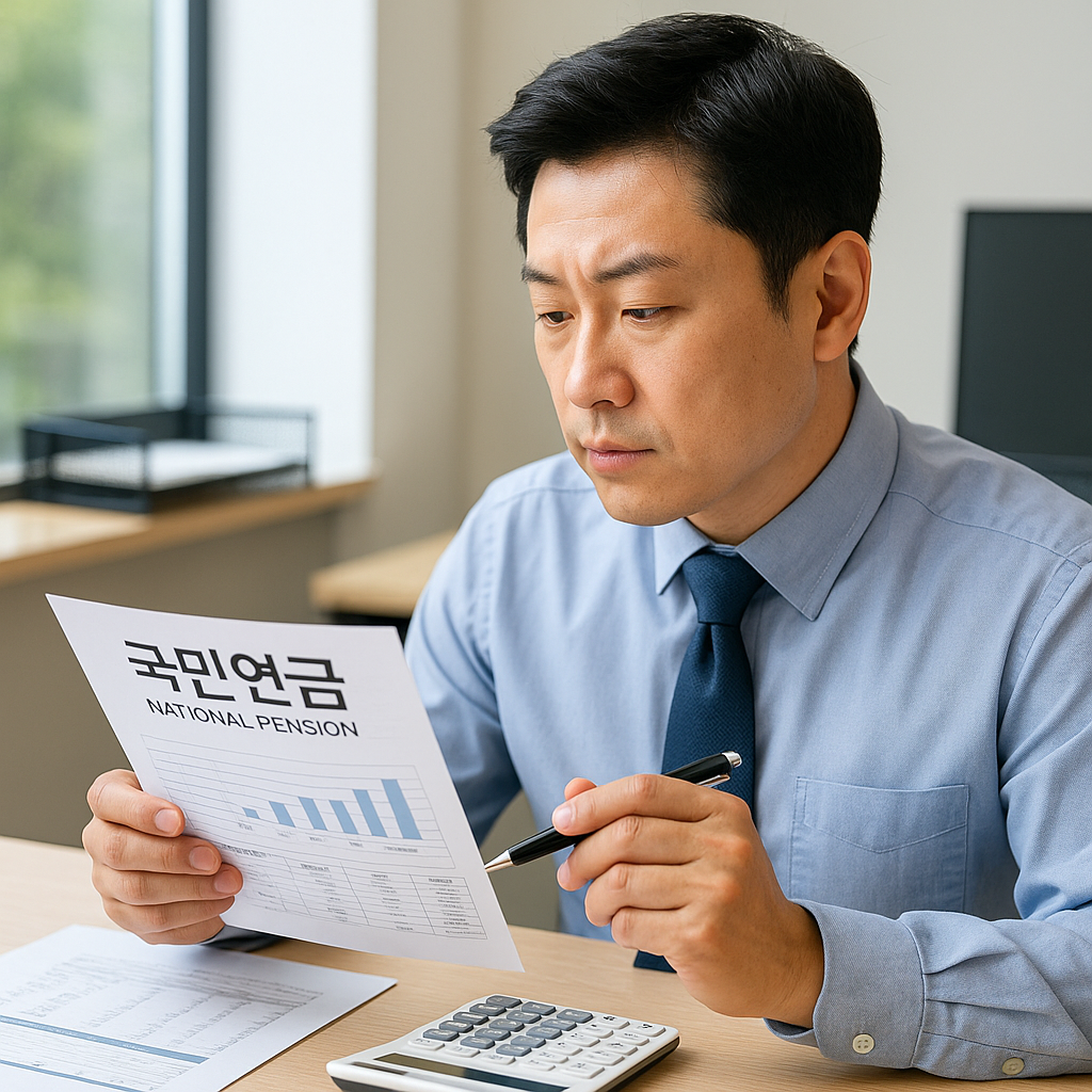 2025년 국민연금 수령액 계산법