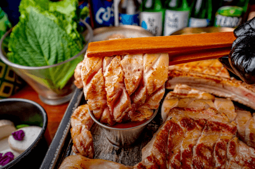 생방송 오늘저녁 오겹살구이