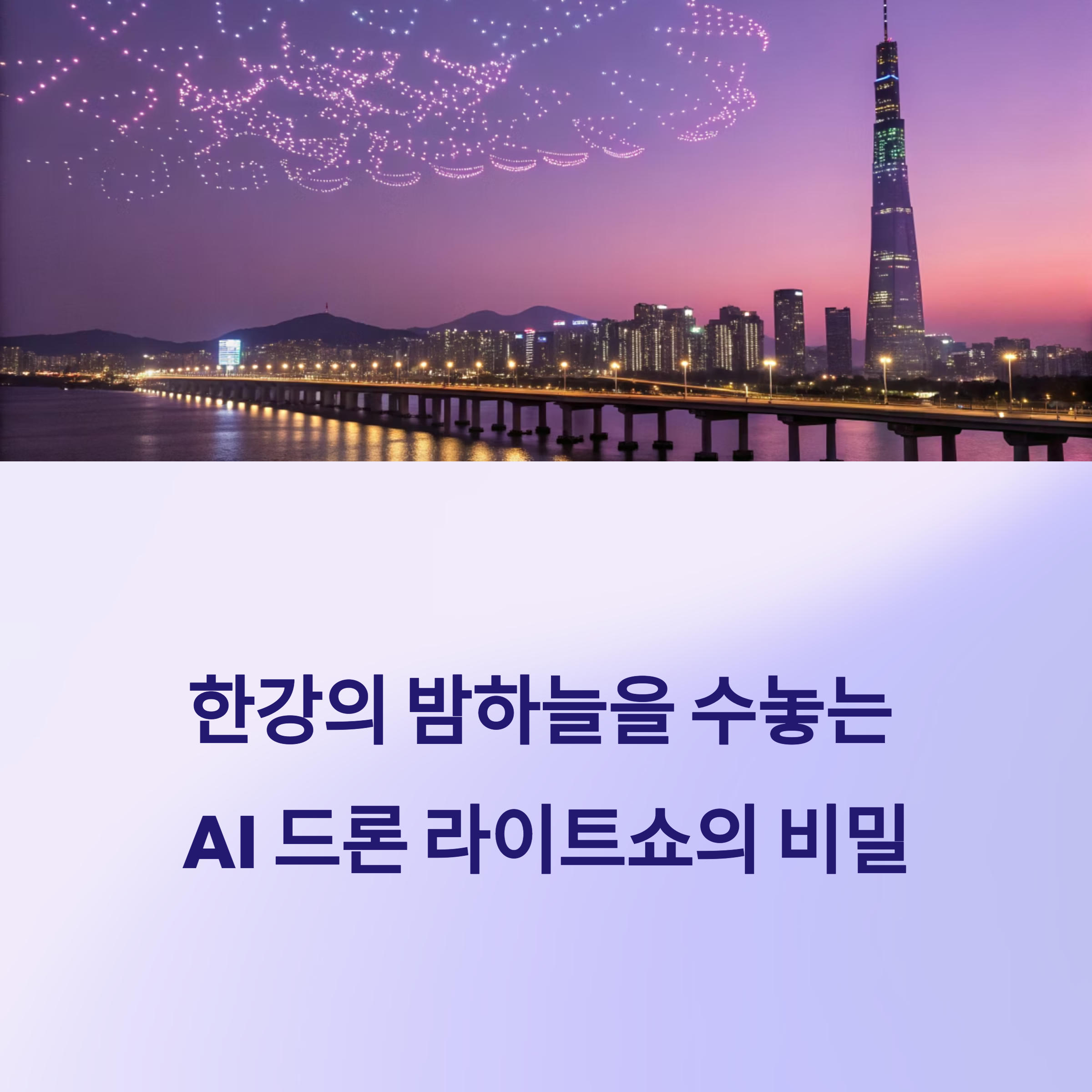 드론 라이트쇼의 AI 기반 드론 동기화 기술
