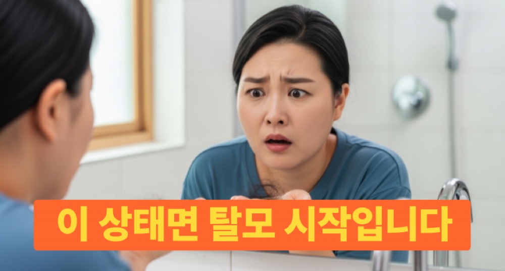 머리카락 빠지는 이유 탈모 걱정