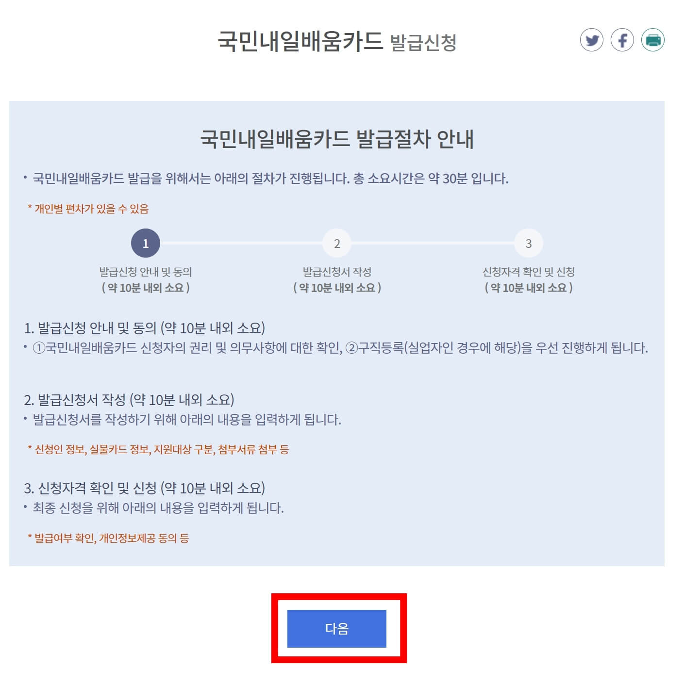 2023년 국민내일배움카드 신청방법