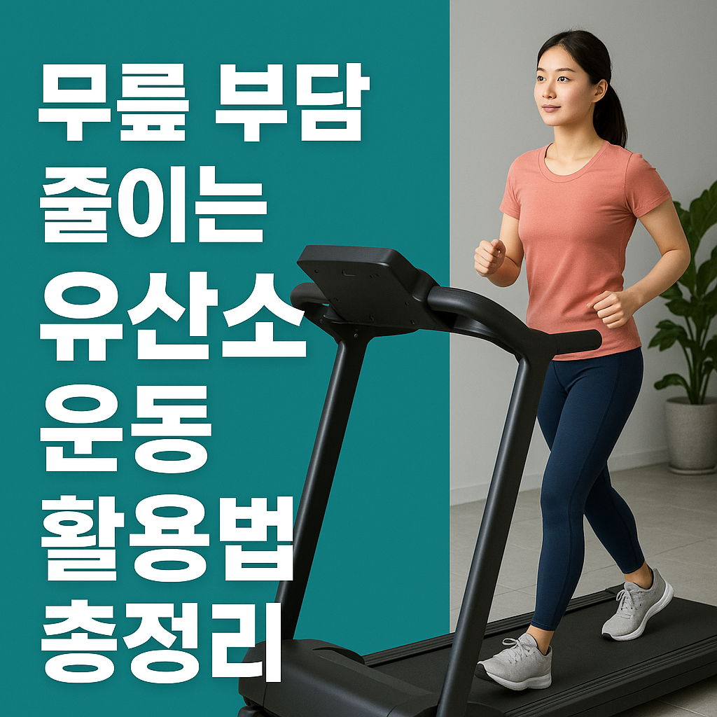 무릎 부담 줄이는 유산소 운동