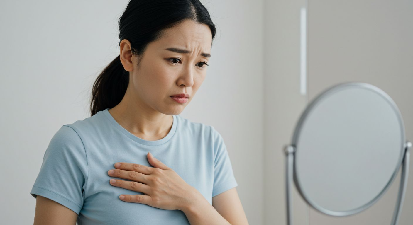 오른쪽 가슴 통증 원인 6가지와 진료 시점