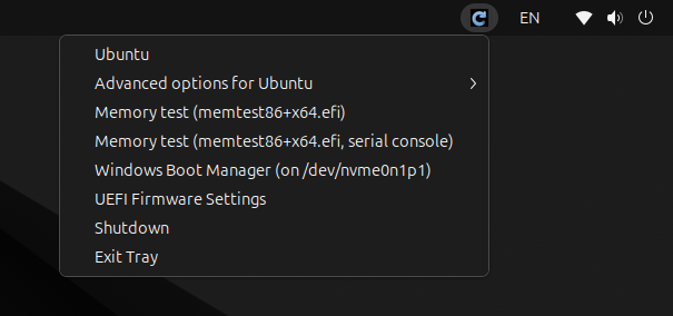 Grub Reboot Picker
