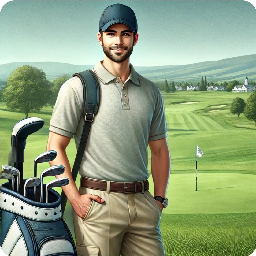 골프 캐디 당신의 새로운 시작을 응원합니다
