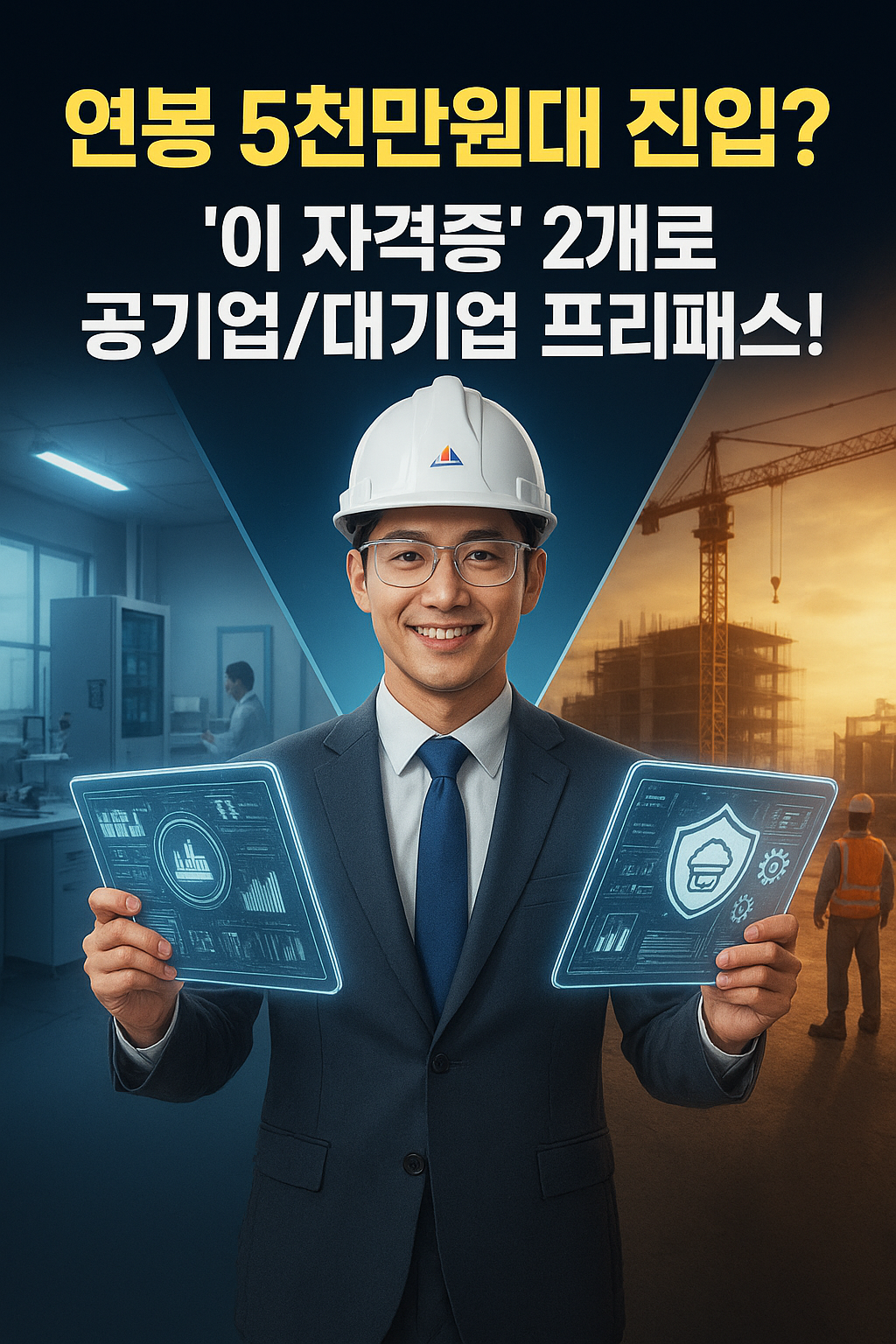 연봉 5천만원대 진입? 자격증 2개 들고 있는 기사