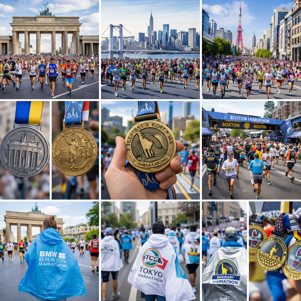 세계 4대 마라톤 (베를린, 뉴욕, 도쿄, 보스턴)