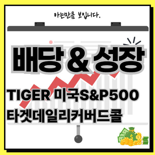 TIGER 미국S&amp;P500타겟데일리커버드콜 ETF: 안정적 성장과 배당의 완벽한 조합
