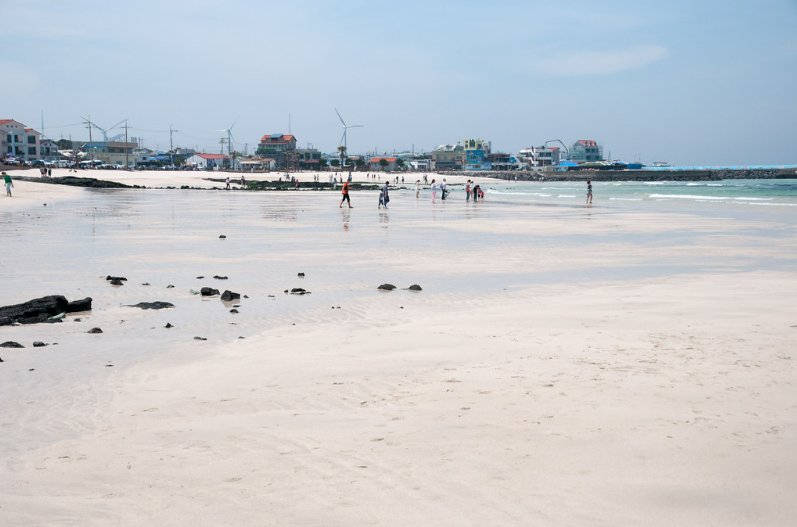 제주 월정리 해변