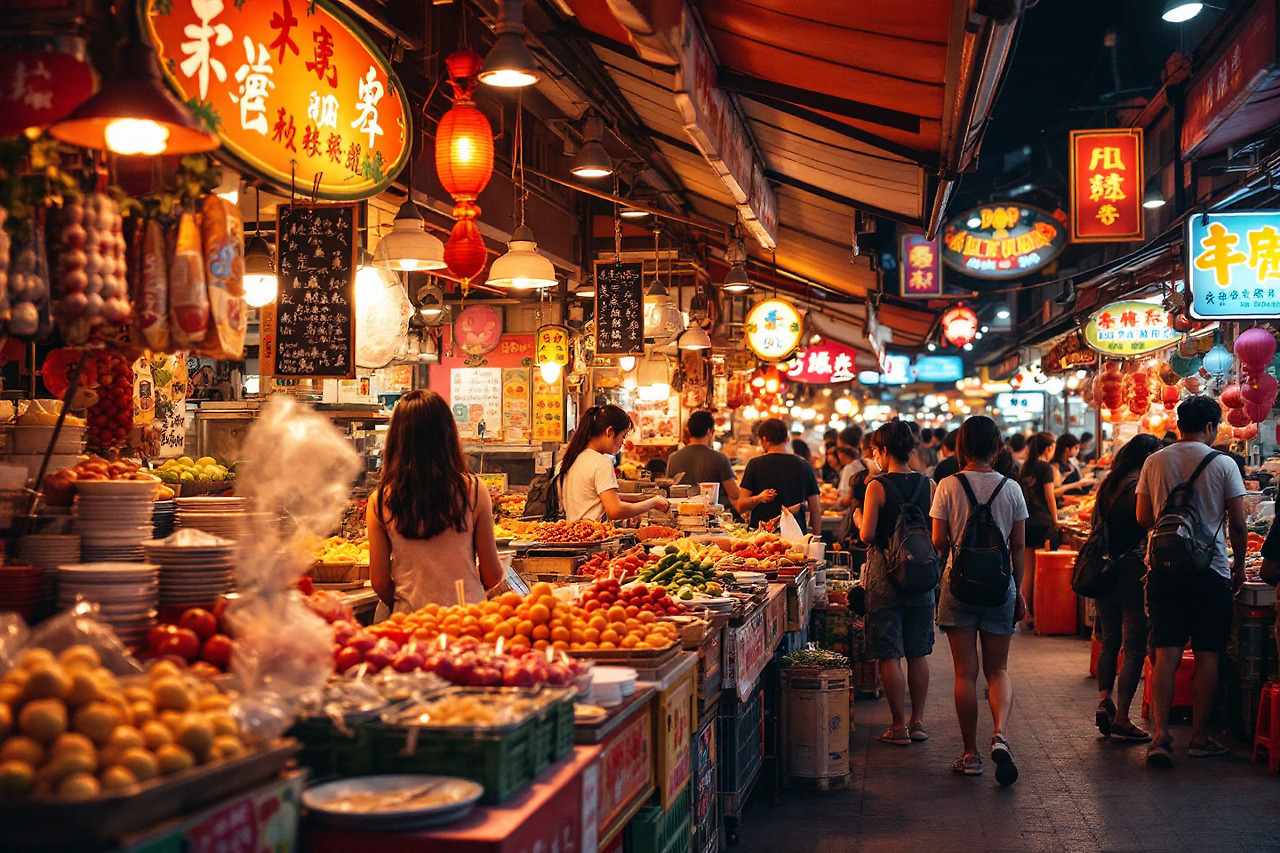 대만 야시장