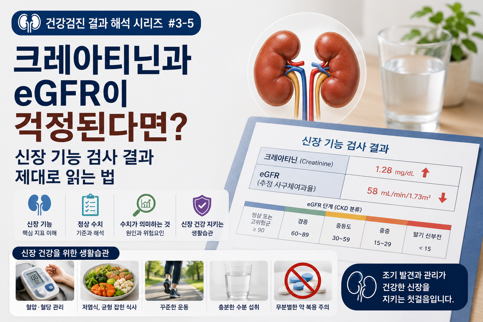 신장기능 검사결과 읽는법