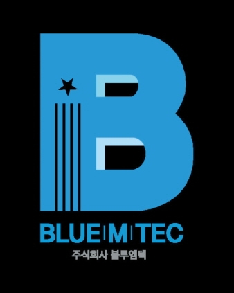 블루엠텍 기업 로고