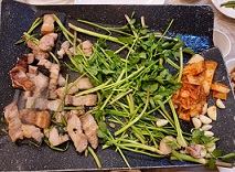 청도미나리삼겹살