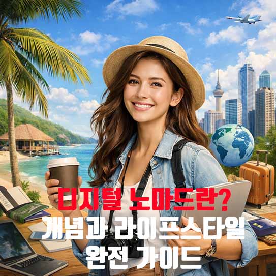 디지털 노마드란? 개념과 라이프스타일 완전 가이드