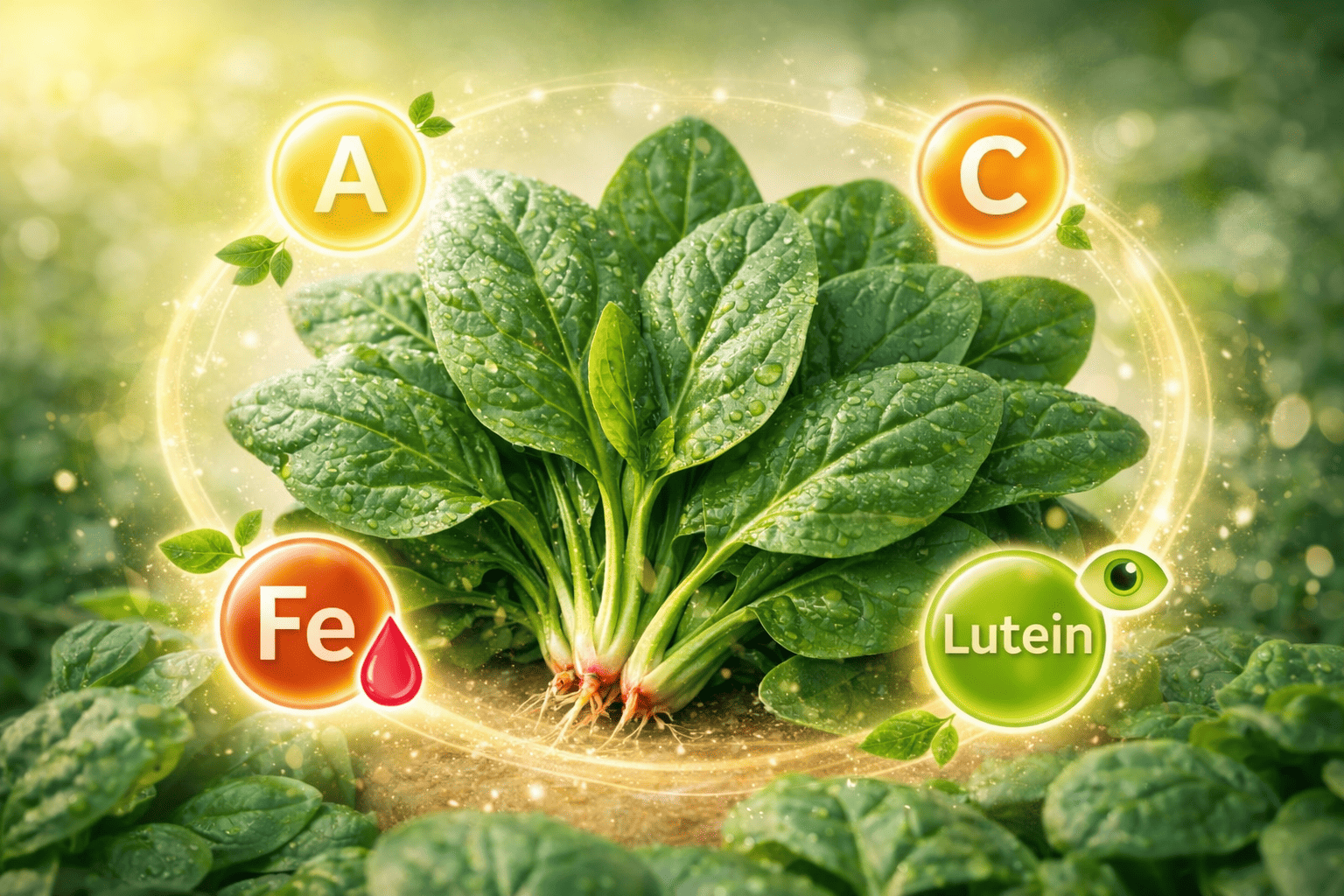 국내산 시금치의 영양 성분과 건강 가치