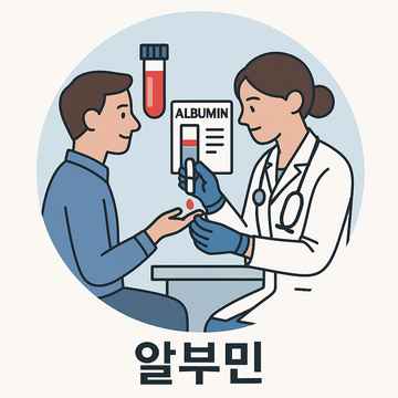 알부민 치료 이미지