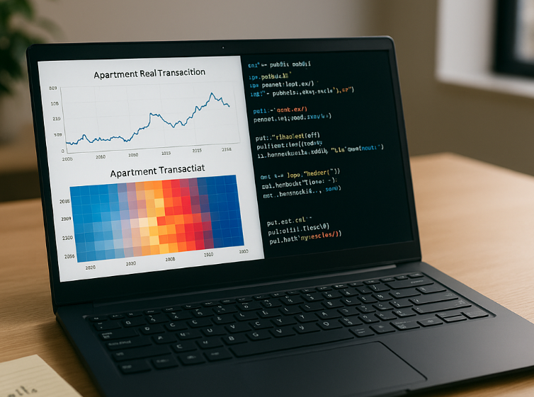 데이터 활용을 통한 아파트 실거래가 시각화