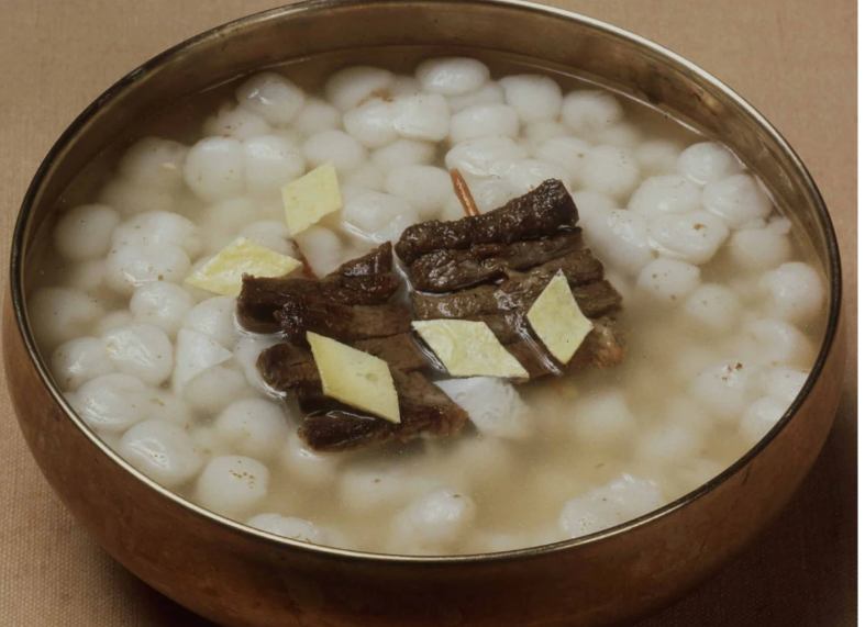 개성 조랭이떡국