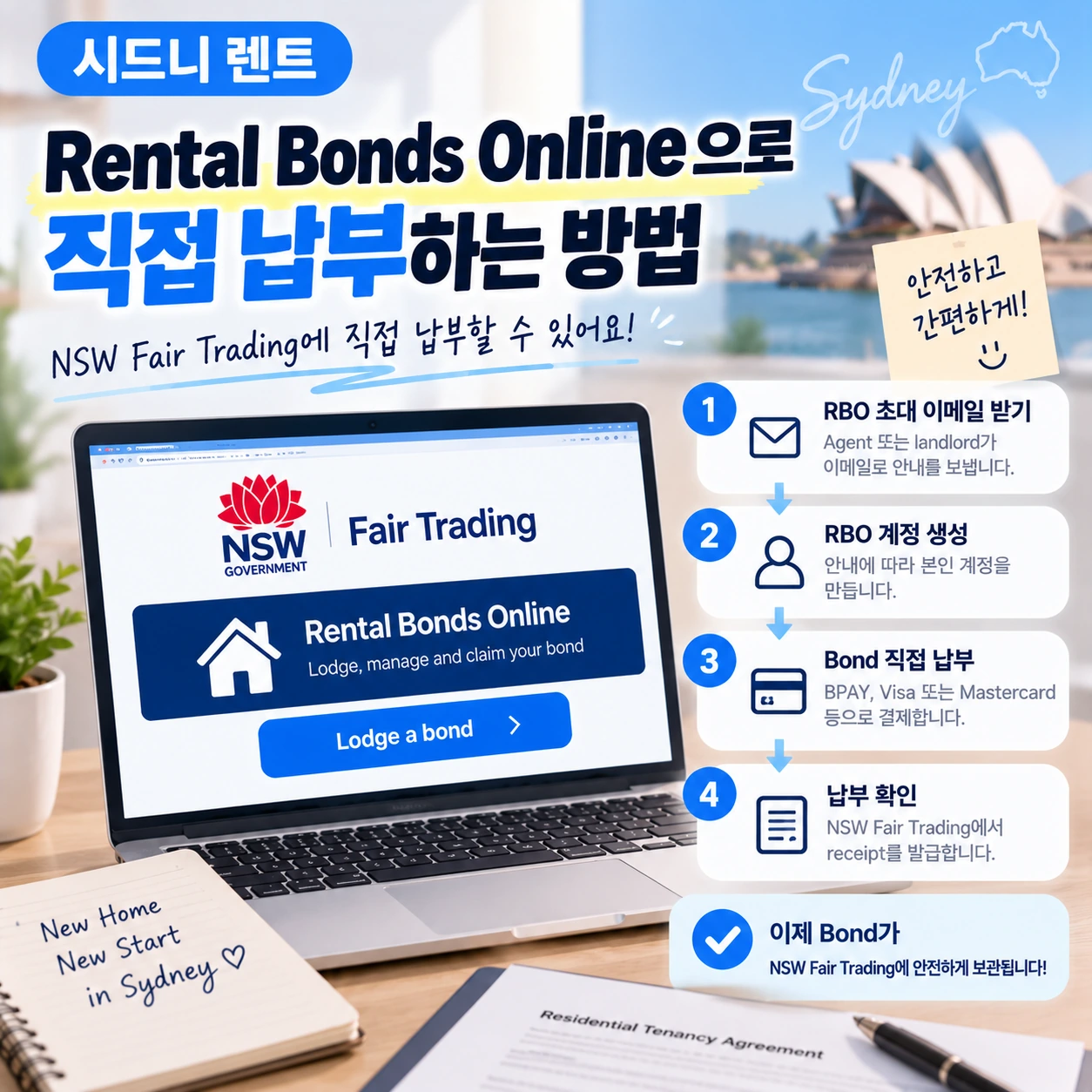 시드니_렌트_Bond_RBO_직접납부