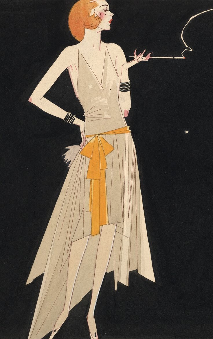 플래퍼 룩의 파격적인 아이템