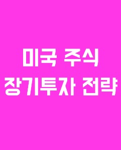 미국 주식 장기 투자 전략에 관한 이미지 입니다.