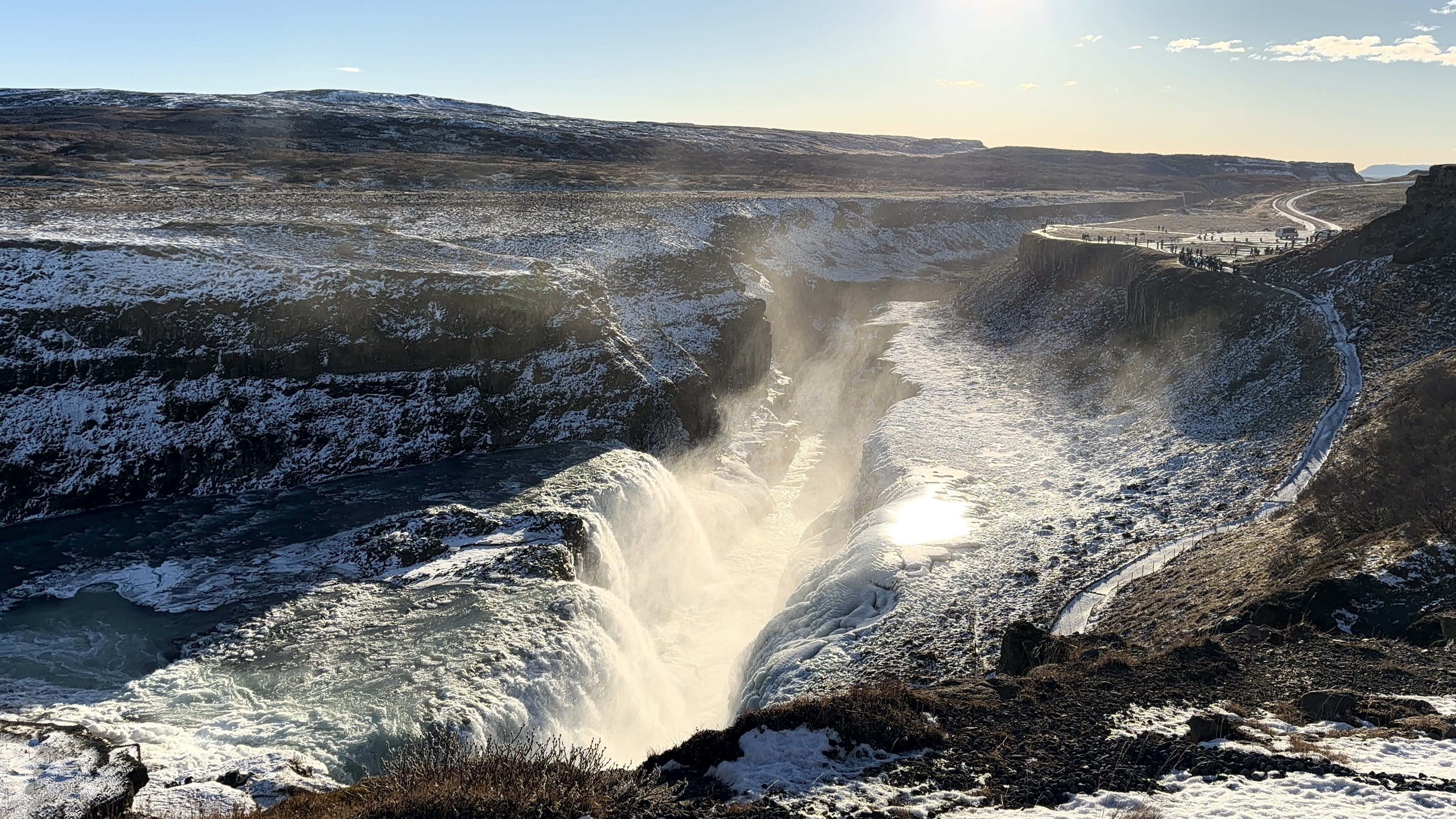 아이슬란드 골든서클 굴포스 폭포