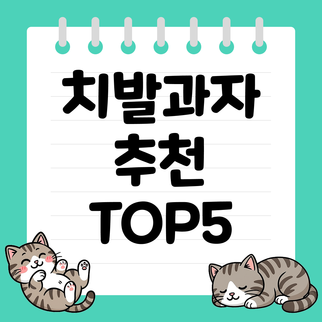 이 나는 아기들을 위한 치발과자 추천 순위 TOP5