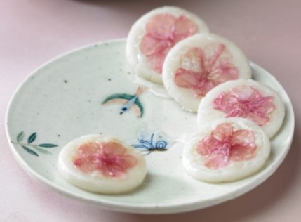 한국의 떡 종류 화전