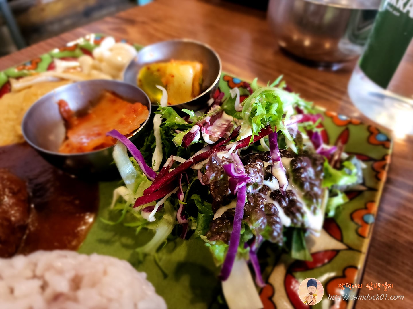 깍두기&amp;#44; 샐러드