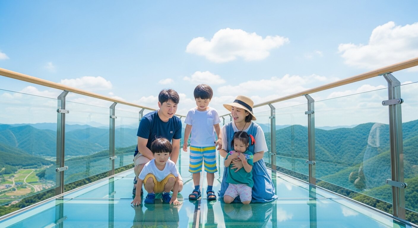 초등학교 여름방학 단양 만천하스카이워크