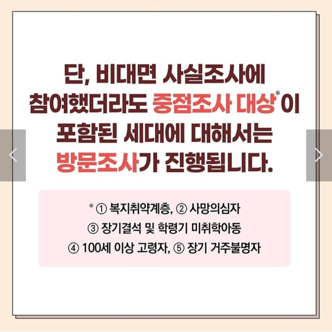  주민등록 사실조사