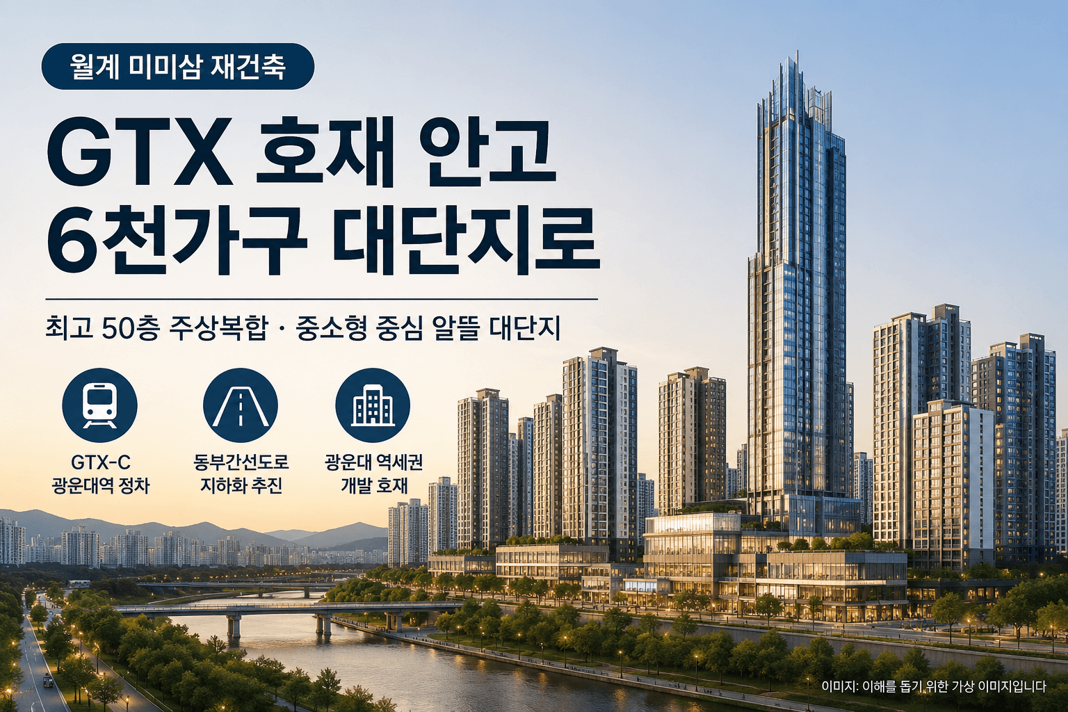 월계 미미삼 재건축, 광운대역세권 개발까지 겹친 노원구 핵심 단지 분석