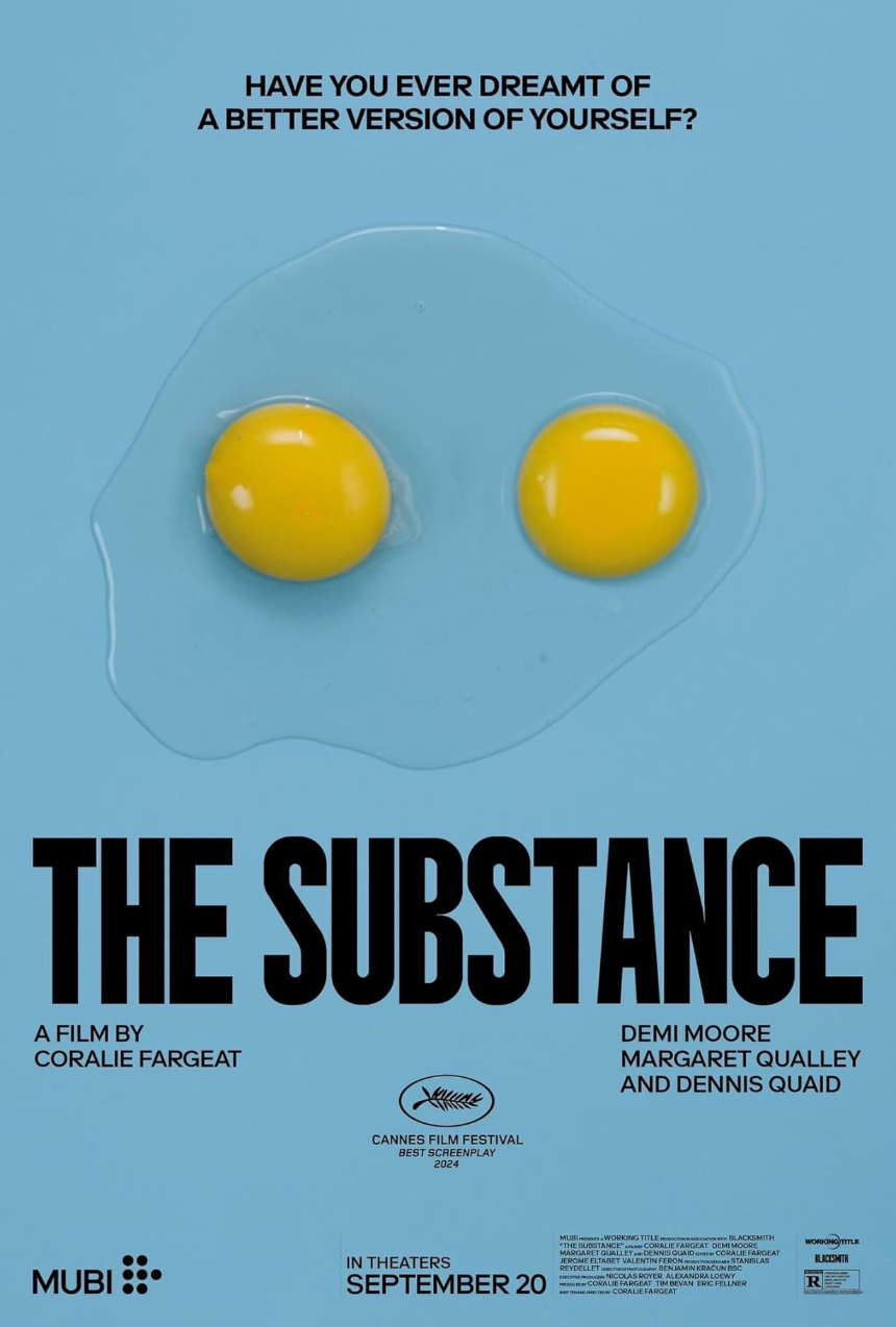 영화 '서브스턴스(The Substance)' 관람평 - 현대 사회의 외모 지상주의와 젊음에 대한 집착 풍자