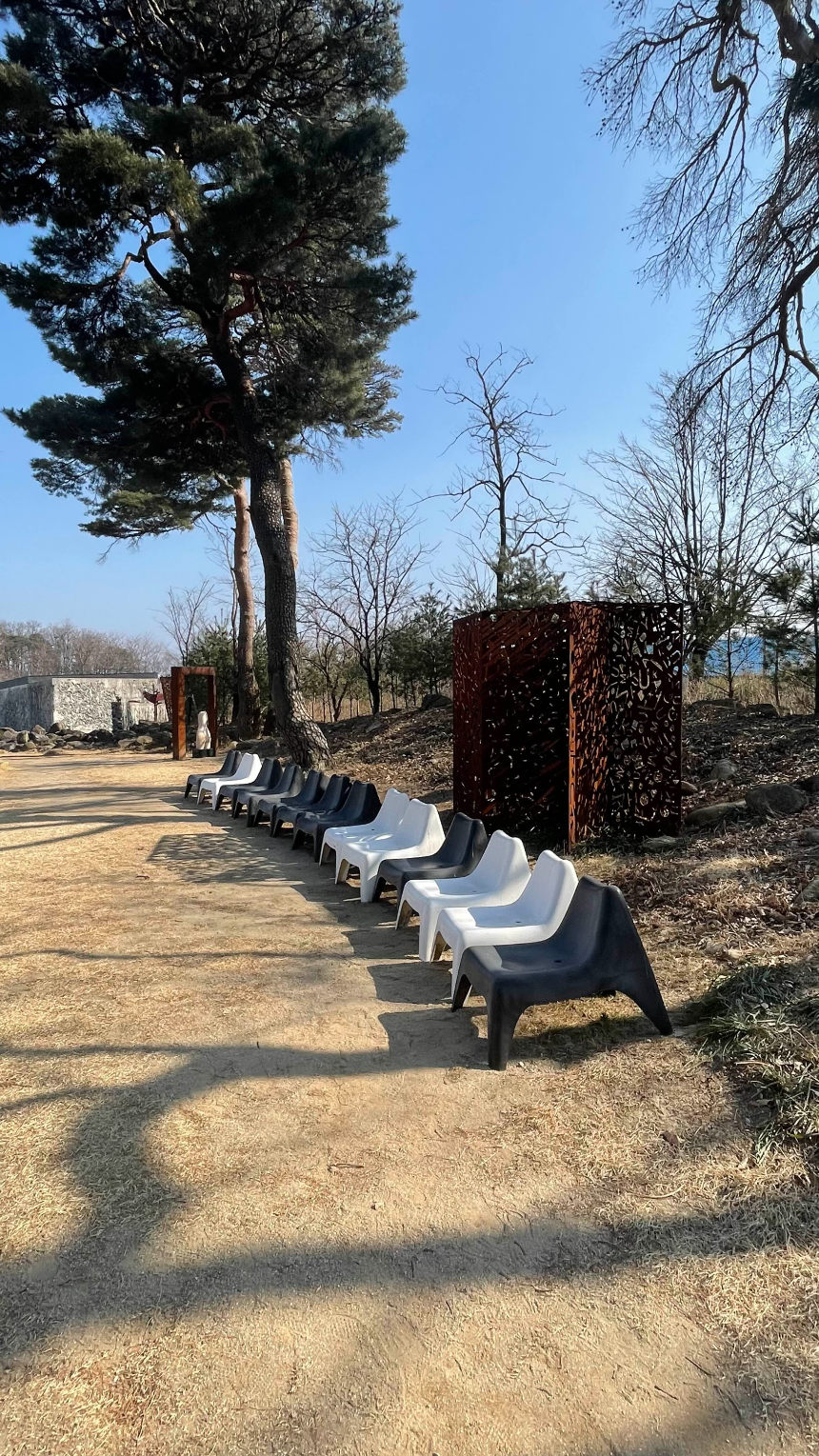 속초 바우지움 조각미술관 조각품2