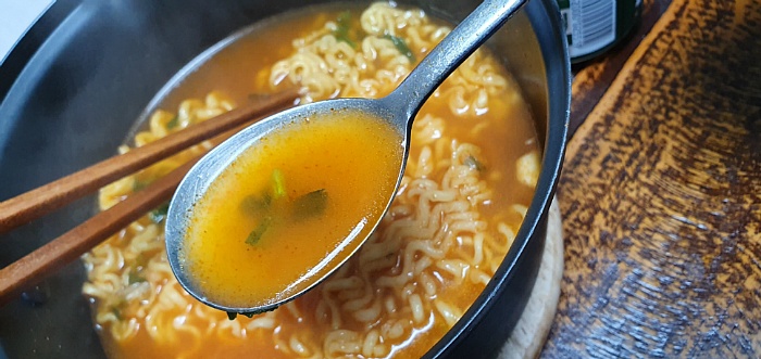 라면 꼬들하게 끓이는 방법