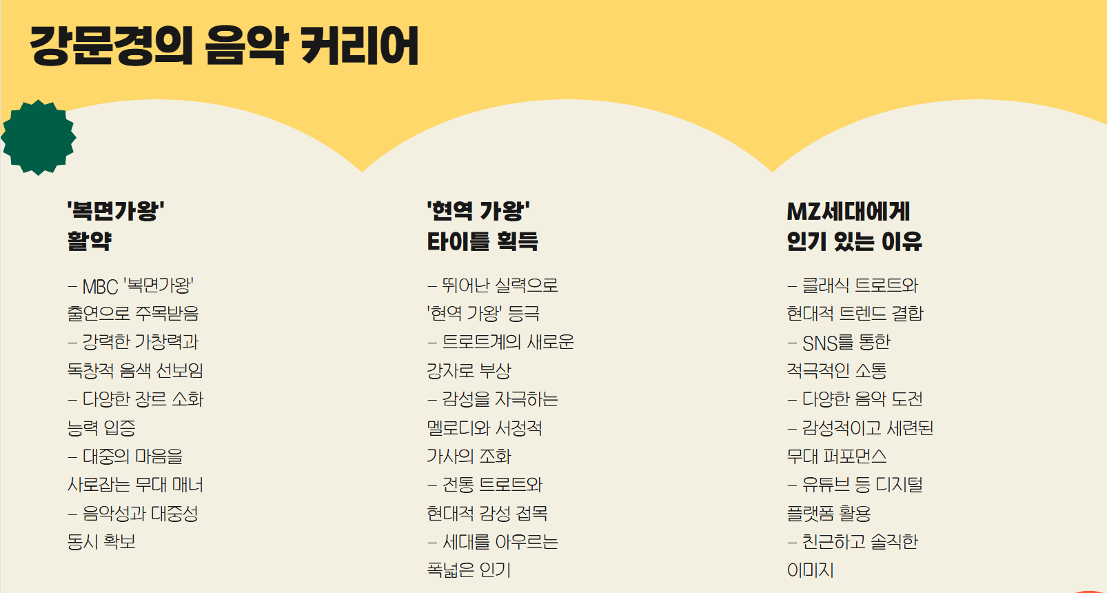 강문경의음악커리어