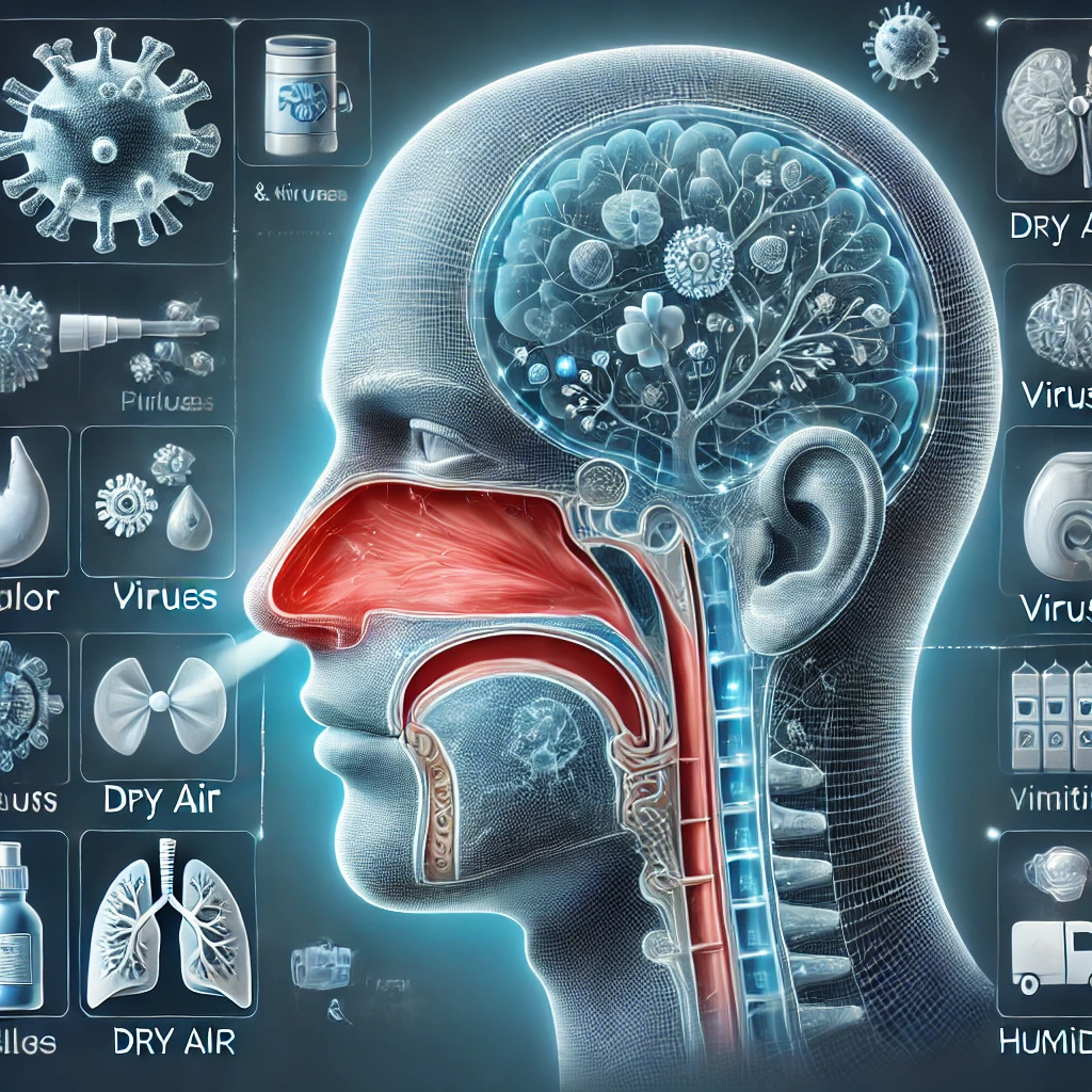 콧속 따가움 원인 방치하면 안되는 이유 병원 치료 방법
