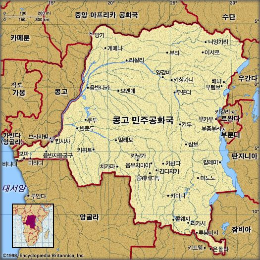 콩고민주공화국 피파랭킹부터 감독·위치·역사·지도· 완벽 총정리